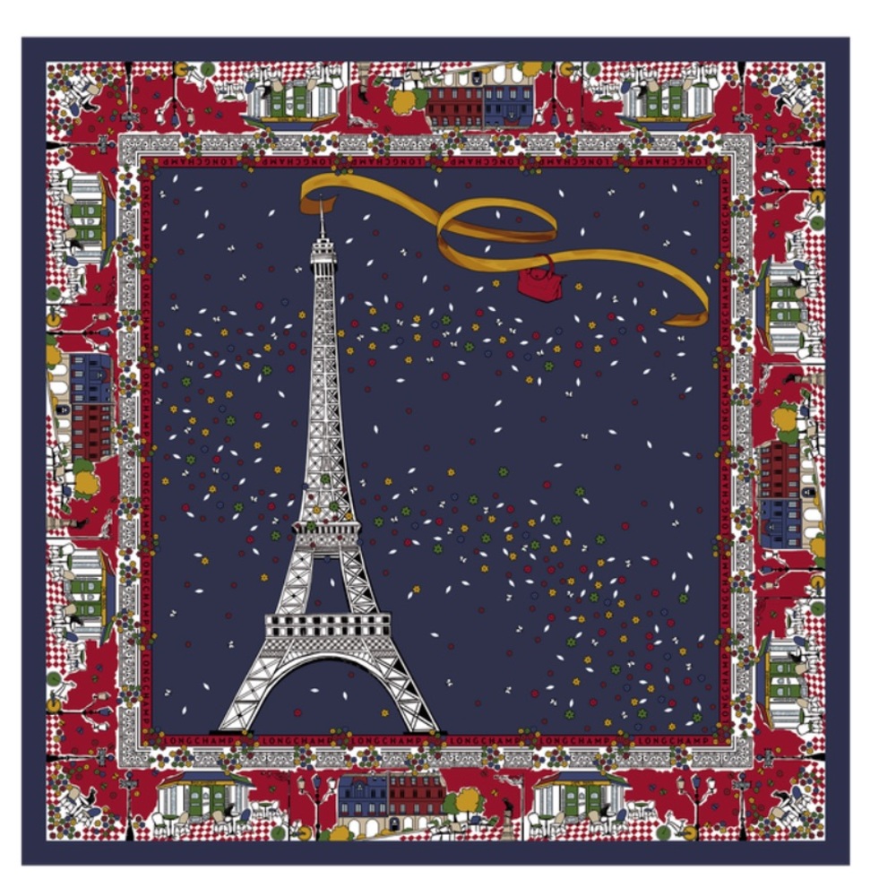 SPRING/SUMMER COLLECTION 2022
Silk scarf - Blue